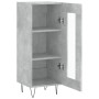 Concrete gray plywood sideboard 34.5x34x90 cm by vidaXL, Sideboards - Ref: Foro24-828792, Price: 53,36 €, Discount: %