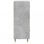 Aparador de madera contrachapada gris hormigón 34,5x34x90 cm de vidaXL, Aparadores - Ref: Foro24-828584, Precio: 65,45 €, Des...