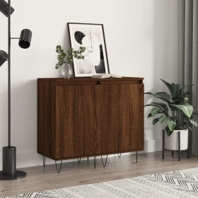 Sideboards 2 pcs oak brown engineered wood 40x35x70 cm by vidaXL, Sideboards - Ref: Foro24-831067, Price: 61,42 €, Discount: %