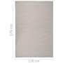 Alfombra de exterior de tejido plano gris taupe 120x170 cm de vidaXL, Alfombras - Ref: Foro24-340781, Precio: 34,81 €, Descue...