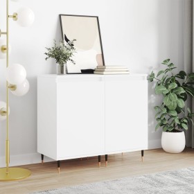 Sideboards 2 pcs white engineered wood 40x35x70 cm by vidaXL, Sideboards - Ref: Foro24-831037, Price: 62,48 €, Discount: %