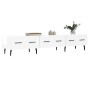 TV stand made of white glossy engineered wood, 150x36x30 cm by vidaXL, TV Furniture - Ref: Foro24-829166, Price: 122,98 €, Di...