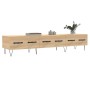 TV stand made of engineered wood in Sonoma oak, 150x36x30 cm by vidaXL, TV Furniture - Ref: Foro24-829151, Price: 81,80 €, Di...