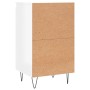 Aparador madera de ingeniería blanco brillante 40x35x70 cm de vidaXL, Aparadores - Ref: Foro24-831056, Precio: 51,99 €, Descu...