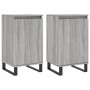 Aparadores 2 uds madera de ingeniería gris Sonoma 40x35x70 cm de vidaXL, Aparadores - Ref: Foro24-831081, Precio: 73,04 €, De...