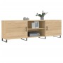 TV cabinet engineered wood Sonoma oak 150x30x50 cm by vidaXL, TV Furniture - Ref: Foro24-829119, Price: 114,32 €, Discount: %