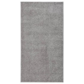 Alfombra de pelo corto gris 80x150 cm de vidaXL, Alfombras - Ref: Foro24-340313, Precio: 28,99 €, Descuento: %