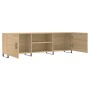 TV cabinet engineered wood Sonoma oak 150x30x50 cm by vidaXL, TV Furniture - Ref: Foro24-829119, Price: 114,32 €, Discount: %