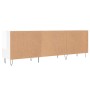 Holzwerkstoff TV-Möbel glänzend weiß 150x30x50 cm von vidaXL, TV-Möbel - Ref: Foro24-829094, Preis: 61,15 €, Rabatt: %