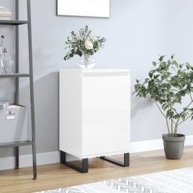 Engineered wood glossy white sideboard 40x35x70 cm by vidaXL, Sideboards - Ref: Foro24-831072, Price: 60,75 €, Discount: %