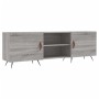 Sonoma gray engineered wood TV cabinet 150x30x50 cm by vidaXL, TV Furniture - Ref: Foro24-829074, Price: 86,12 €, Discount: %