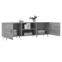 Mueble para TV madera de ingeniería gris Sonoma 150x30x50 cm de vidaXL, Muebles TV - Ref: Foro24-829074, Precio: 86,12 €, Des...