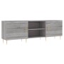 Sonoma gray engineered wood TV cabinet 150x30x50 cm by vidaXL, TV Furniture - Ref: Foro24-829090, Price: 91,99 €, Discount: %