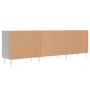 Sonoma grauer TV-Schrank aus Holzwerkstoff, 150 x 30 x 50 cm von vidaXL, TV-Möbel - Ref: Foro24-829090, Preis: 91,99 €, Rabat...