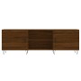 Brown oak engineered wood TV cabinet 150x30x50 cm by vidaXL, TV Furniture - Ref: Foro24-829099, Price: 78,99 €, Discount: %