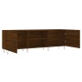 Mueble de TV madera de ingeniería roble marrón 150x30x50 cm de vidaXL, Muebles TV - Ref: Foro24-829099, Precio: 78,75 €, Desc...