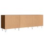 Mueble de TV madera de ingeniería roble marrón 150x30x50 cm de vidaXL, Muebles TV - Ref: Foro24-829099, Precio: 78,75 €, Desc...