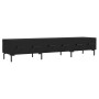 Mueble de TV madera de ingeniería negro 150x36x30 cm de vidaXL, Muebles TV - Ref: Foro24-829157, Precio: 116,86 €, Descuento: %