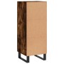 Aparador madera de ingeniería roble ahumado 34,5x34x90 cm de vidaXL, Aparadores - Ref: Foro24-828633, Precio: 81,78 €, Descue...