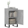 Aparadores 2 uds madera de ingeniería gris hormigón 40x35x70 cm de vidaXL, Aparadores - Ref: Foro24-831077, Precio: 95,53 €, ...