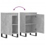 Aparadores 2 uds madera de ingeniería gris hormigón 40x35x70 cm de vidaXL, Aparadores - Ref: Foro24-831077, Precio: 95,53 €, ...