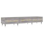 Mueble de TV madera de ingeniería gris Sonoma 150x36x30 cm de vidaXL, Muebles TV - Ref: Foro24-829138, Precio: 64,32 €, Descu...