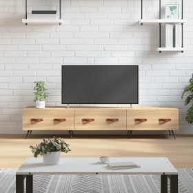 Mueble de TV madera de ingeniería roble Sonoma 150x36x30 cm de vidaXL, Muebles TV - Ref: Foro24-829127, Precio: 84,75 €, Desc...