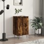 Smoked oak engineered wood sideboard 40x35x70 cm by vidaXL, Sideboards - Ref: Foro24-831062, Price: 45,15 €, Discount: %