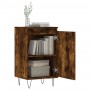 Smoked oak engineered wood sideboard 40x35x70 cm by vidaXL, Sideboards - Ref: Foro24-831062, Price: 45,15 €, Discount: %