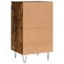 Smoked oak engineered wood sideboard 40x35x70 cm by vidaXL, Sideboards - Ref: Foro24-831062, Price: 45,15 €, Discount: %