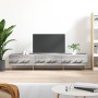 Mueble de TV madera de ingeniería gris Sonoma 150x36x30 cm de vidaXL, Muebles TV - Ref: Foro24-829146, Precio: 86,38 €, Descu...