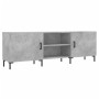 Mueble de TV madera de ingeniería gris hormigón 150x30x50 cm de vidaXL, Muebles TV - Ref: Foro24-829104, Precio: 92,37 €, Des...