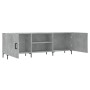 Mueble de TV madera de ingeniería gris hormigón 150x30x50 cm de vidaXL, Muebles TV - Ref: Foro24-829104, Precio: 92,37 €, Des...