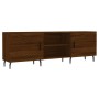 Brown oak engineered wood TV cabinet 150x30x50 cm by vidaXL, TV Furniture - Ref: Foro24-829115, Price: 87,99 €, Discount: %