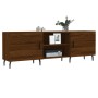 Brown oak engineered wood TV cabinet 150x30x50 cm by vidaXL, TV Furniture - Ref: Foro24-829115, Price: 87,99 €, Discount: %