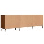 Brown oak engineered wood TV cabinet 150x30x50 cm by vidaXL, TV Furniture - Ref: Foro24-829115, Price: 87,99 €, Discount: %