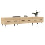 Sonoma oak engineered wood TV cabinet 150x36x30 cm by vidaXL, TV Furniture - Ref: Foro24-829167, Price: 90,41 €, Discount: %