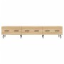 Mueble de TV madera de ingeniería roble Sonoma 150x36x30 cm de vidaXL, Muebles TV - Ref: Foro24-829167, Precio: 90,41 €, Desc...