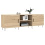 TV cabinet engineered wood Sonoma oak 150x30x50 cm by vidaXL, TV Furniture - Ref: Foro24-829095, Price: 89,67 €, Discount: %