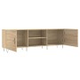 TV cabinet engineered wood Sonoma oak 150x30x50 cm by vidaXL, TV Furniture - Ref: Foro24-829095, Price: 89,67 €, Discount: %