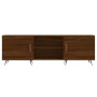 Mueble de TV madera de ingeniería roble marrón 150x30x50 cm de vidaXL, Muebles TV - Ref: Foro24-829075, Precio: 79,99 €, Desc...