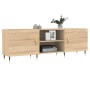 TV cabinet engineered wood Sonoma oak 150x30x50 cm by vidaXL, TV Furniture - Ref: Foro24-829079, Price: 88,94 €, Discount: %