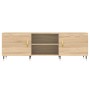 TV cabinet engineered wood Sonoma oak 150x30x50 cm by vidaXL, TV Furniture - Ref: Foro24-829079, Price: 88,94 €, Discount: %