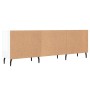 Hochglanzweißer TV-Schrank aus Holzwerkstoff, 150 x 30 x 50 cm von vidaXL, TV-Möbel - Ref: Foro24-829110, Preis: 94,26 €, Rab...