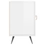 Mueble de TV madera de ingeniería blanco brillante 150x30x50 cm de vidaXL, Muebles TV - Ref: Foro24-829070, Precio: 85,41 €, ...