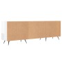 Hochglanzweißer TV-Schrank aus Holzwerkstoff, 150 x 30 x 50 cm von vidaXL, TV-Möbel - Ref: Foro24-829070, Preis: 86,22 €, Rab...