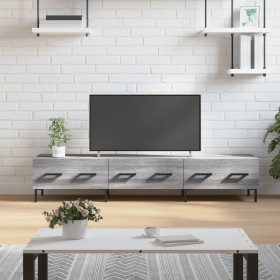 Sonoma gray engineered wood TV cabinet 150x36x30 cm by vidaXL, TV Furniture - Ref: Foro24-829162, Price: 70,12 €, Discount: %