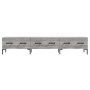 Mueble de TV madera de ingeniería gris Sonoma 150x36x30 cm de vidaXL, Muebles TV - Ref: Foro24-829162, Precio: 70,02 €, Descu...