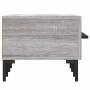 Mueble de TV madera de ingeniería gris Sonoma 150x36x30 cm de vidaXL, Muebles TV - Ref: Foro24-829162, Precio: 70,02 €, Descu...