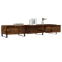 Smoked oak engineered wood TV cabinet 150x36x30 cm by vidaXL, TV Furniture - Ref: Foro24-829177, Price: 127,88 €, Discount: %